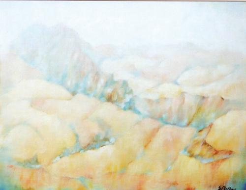 Calanchi - Olio su tela 60x40